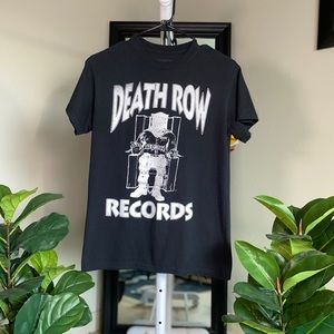 “Death Row Records” Vintage Streetwear Graphic Tee Shirt